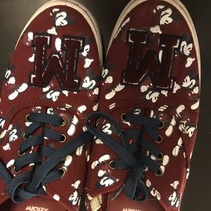 Canvas Mickey Mouse Shoes